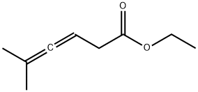 3,4-Hexadienoic acid, 5-methyl-, ethyl ester Struktur