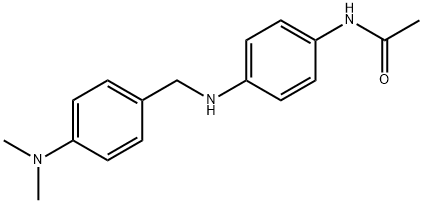 N-(4-{[4-(Dimethylamino)benzyl]amino}phenyl)acetamide Struktur