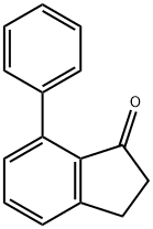 1H-Inden-1-one, 2,3-dihydro-7-phenyl- Struktur