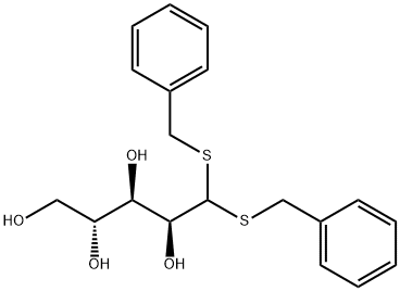 D-Arabinose, bis(phenylmethyl) dithioacetal (9CI)