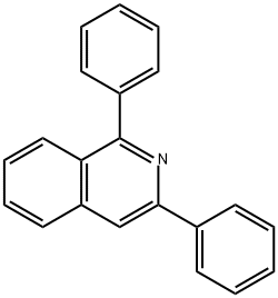 Isoquinoline, 1,3-diphenyl- Struktur