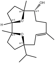 Isoincensole oxide Struktur