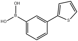 Boronic acid, B-[3-(2-thienyl)phenyl]- Structure