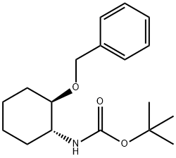 Carbamic acid, N-[(1R,2R)-2-(phenylmethoxy)cyclohexyl]-, 1,1-dimethylethyl ester