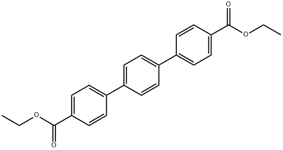 Diethylp-terphenyl-p,p''-dicarboxylate Struktur
