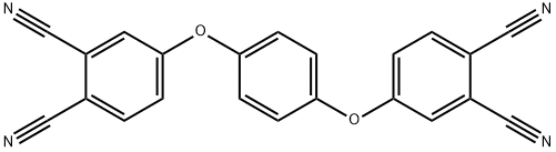 1,2-Benzenedicarbonitrile, 4,4'-[1,4-phenylenebis(oxy)]bis- Struktur