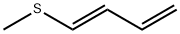 1,3-Butadiene, 1-(methylthio)-, (1E)- Struktur