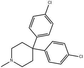 Piperidine, 4,4-bis(4-chlorophenyl)-1-methyl-|4,4-雙(4-氯苯基)-1-甲基哌啶
