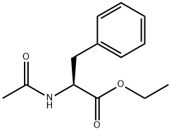 Phenylalanine, N-acetyl-, ethyl ester Structure