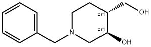 4-Piperidinemethanol,3-hydroxy-1-(phenylmethyl)-,(3R,4R)-rel-|(3R,4R)-1-芐基-4-(羥甲基)哌啶-3-醇