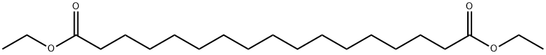 Heptadecanedioic acid, 1,17-diethyl ester Struktur