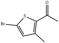 Ethanone, 1-(5-bromo-3-methyl-2-thienyl)- Struktur
