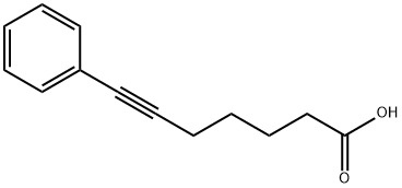 6-Heptynoic acid, 7-phenyl- Struktur