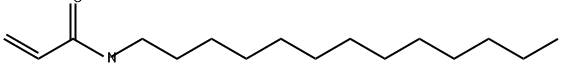 2-Propenamide, N-tridecyl- Struktur
