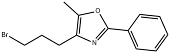 Oxazole, 4-(3-bromopropyl)-5-methyl-2-phenyl- Struktur