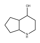 1H-Cyclopenta[b]pyridin-4-ol, octahydro- Struktur