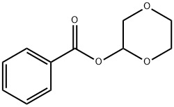 1,4-Dioxan-2-ol, 2-benzoate
1,4-Dioxan-2-ol, benzoate (9CI) Struktur