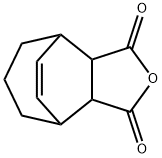 Bicyclo[3.2.2]non-8-ene-6,7-dicarboxylicanhydride Struktur