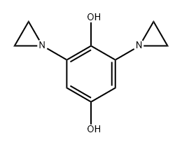 1,4-Benzenediol, 2,6-bis(1-aziridinyl)-