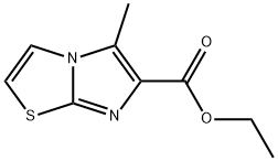 Imidazo[2,1-b]thiazole-6-carboxylic acid, 5-methyl-, ethyl ester Struktur