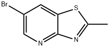 Thiazolo[4,5-b]pyridine, 6-bromo-2-methyl- Struktur