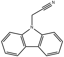9H-Carbazole-9-acetonitrile Struktur