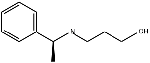 1-Propanol, 3-[[(1S)-1-phenylethyl]amino]- Struktur
