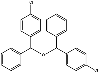 Benzene, 1,1'-[oxybis(phenylmethylene)]bis[4-chloro- Struktur