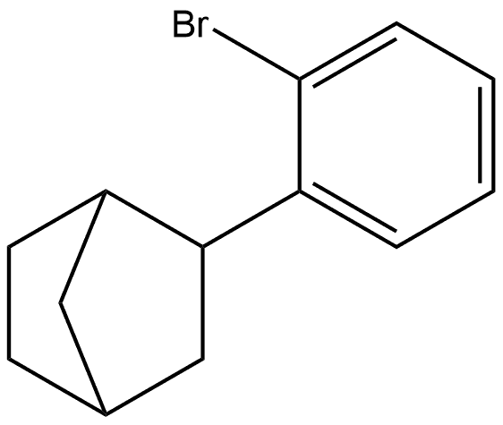 Bicyclo[2.2.1]heptane, 2-(2-bromophenyl)-, exo- (9CI) Struktur