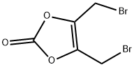 4,5-bis(bromomethyl)-1,3-dioxol-2-one Struktur