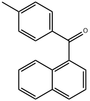 Methanone, (4-methylphenyl)-1-naphthalenyl- Struktur