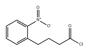 Benzenebutanoyl chloride, 2-nitro- Struktur