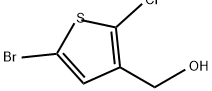 3-Thiophenemethanol, 5-bromo-2-chloro- Struktur