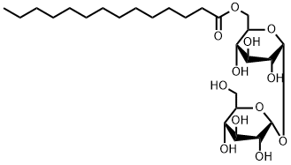 TREHALOSE 6-TETRADECANOATE Struktur