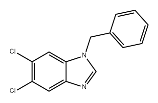 1H-Benzimidazole, 5,6-dichloro-1-(phenylmethyl)-