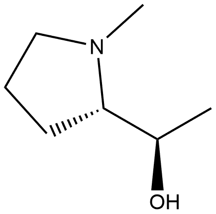 2-Pyrrolidinemethanol, α,1-dimethyl-, (R*,S*)- (9CI) Struktur