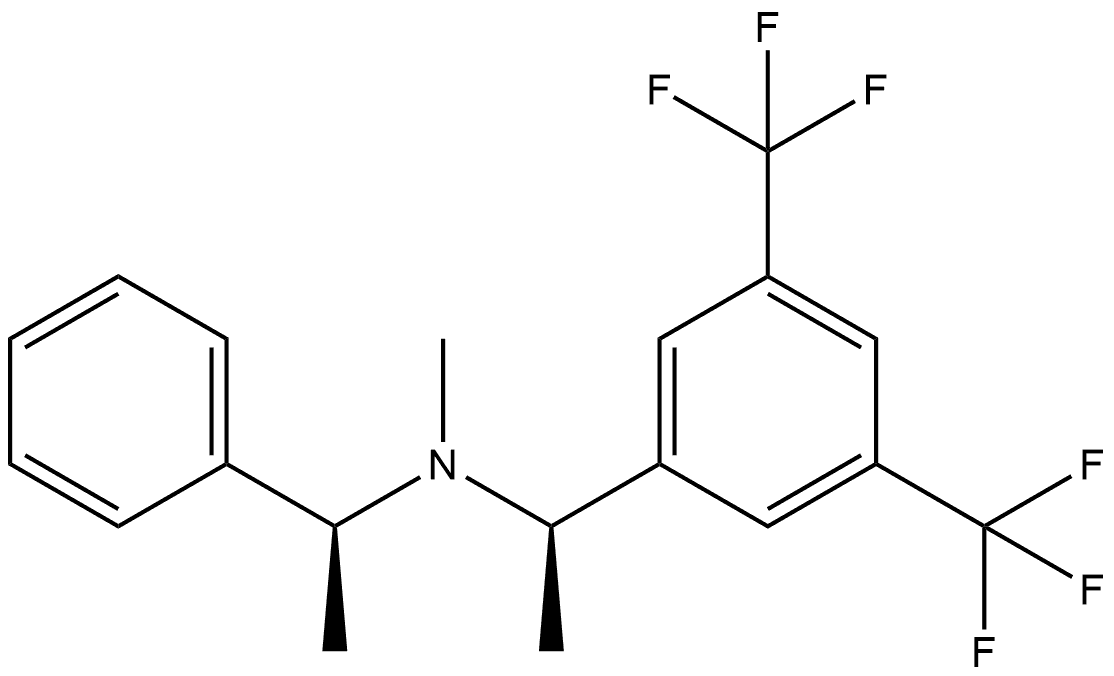 Benzenemethanamine, N,α-dimethyl-N-[(1S)-1-phenylethyl]-3,5-bis(trifluoromethyl)-, (αR)-