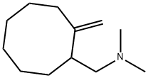 Cyclooctanemethanamine, N,N-dimethyl-2-methylene- Struktur