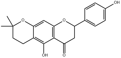 2H,6H-Benzo[1,2-b:5,4-b']dipyran-6-one, 3,4,7,8-tetrahydro-5-hydroxy-8-(4-hydroxyphenyl)-2,2-dimethyl- (9CI)|(+/-)-2,3,7,8-TETRAHYDRO-5-HYDROXY-2-(4-HYDROXYPHENYL)-8,8-DIMETHYL-4H,6H-