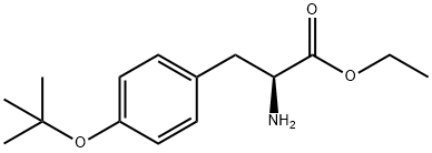 L-Tyrosine, O-(1,1-dimethylethyl)-, ethyl ester Struktur