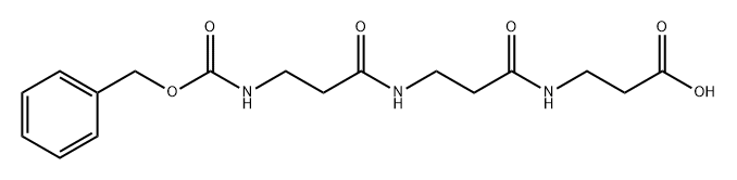 14-Oxa-4,8,12-triazapentadecanoic acid, 5,9,13-trioxo-15-phenyl- Struktur