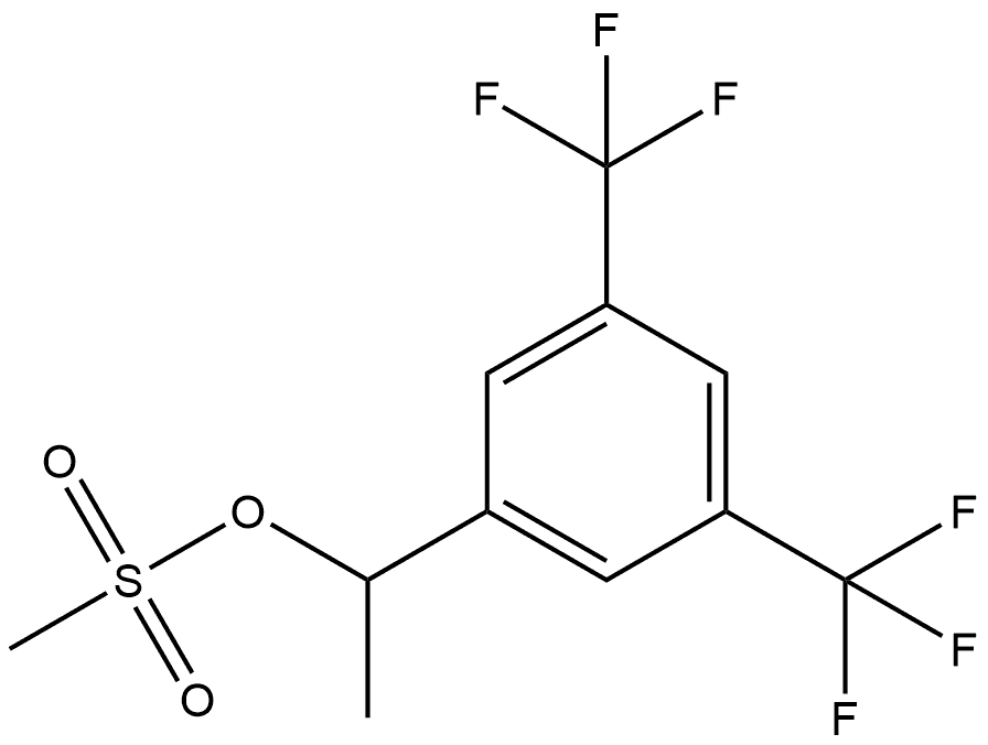 Benzenemethanol, α-methyl-3,5-bis(trifluoromethyl)-, 1-methanesulfonate