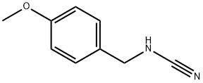 Cyanamide, N-[(4-methoxyphenyl)methyl]- Struktur