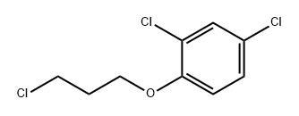Benzene, 2,4-dichloro-1-(3-chloropropoxy)- Struktur