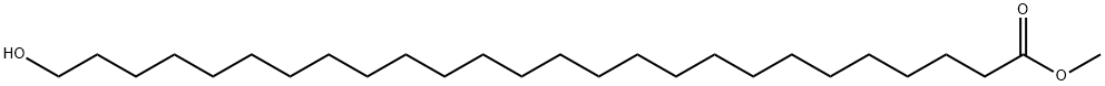 Hexacosanoic acid, 26-hydroxy-, methyl ester Struktur
