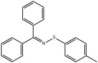 Benzenesulfenamide, N-(diphenylmethylene)-4-methyl- Struktur