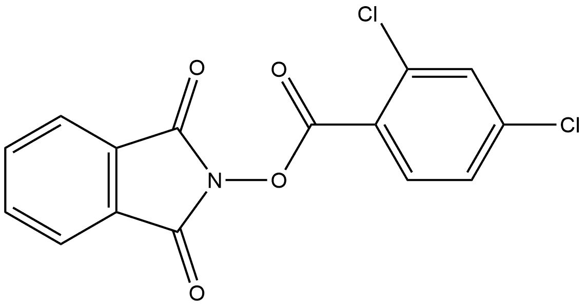 2-[(2,4-dichlorobenzoyl)oxy]-1H-isoindole-1,3(2H)-dione Struktur