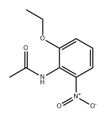 Acetamide, N-(2-ethoxy-6-nitrophenyl)- Struktur