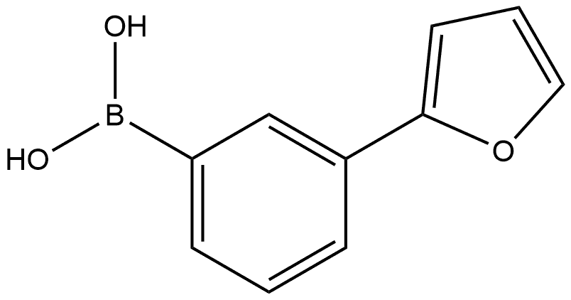 Boronic acid, B-[3-(2-furanyl)phenyl]- Struktur