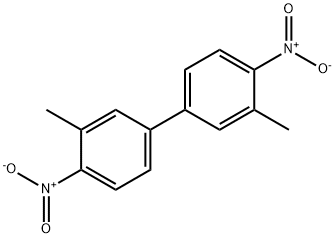 1,1'-Biphenyl, 3,3'-dimethyl-4,4'-dinitro- Struktur